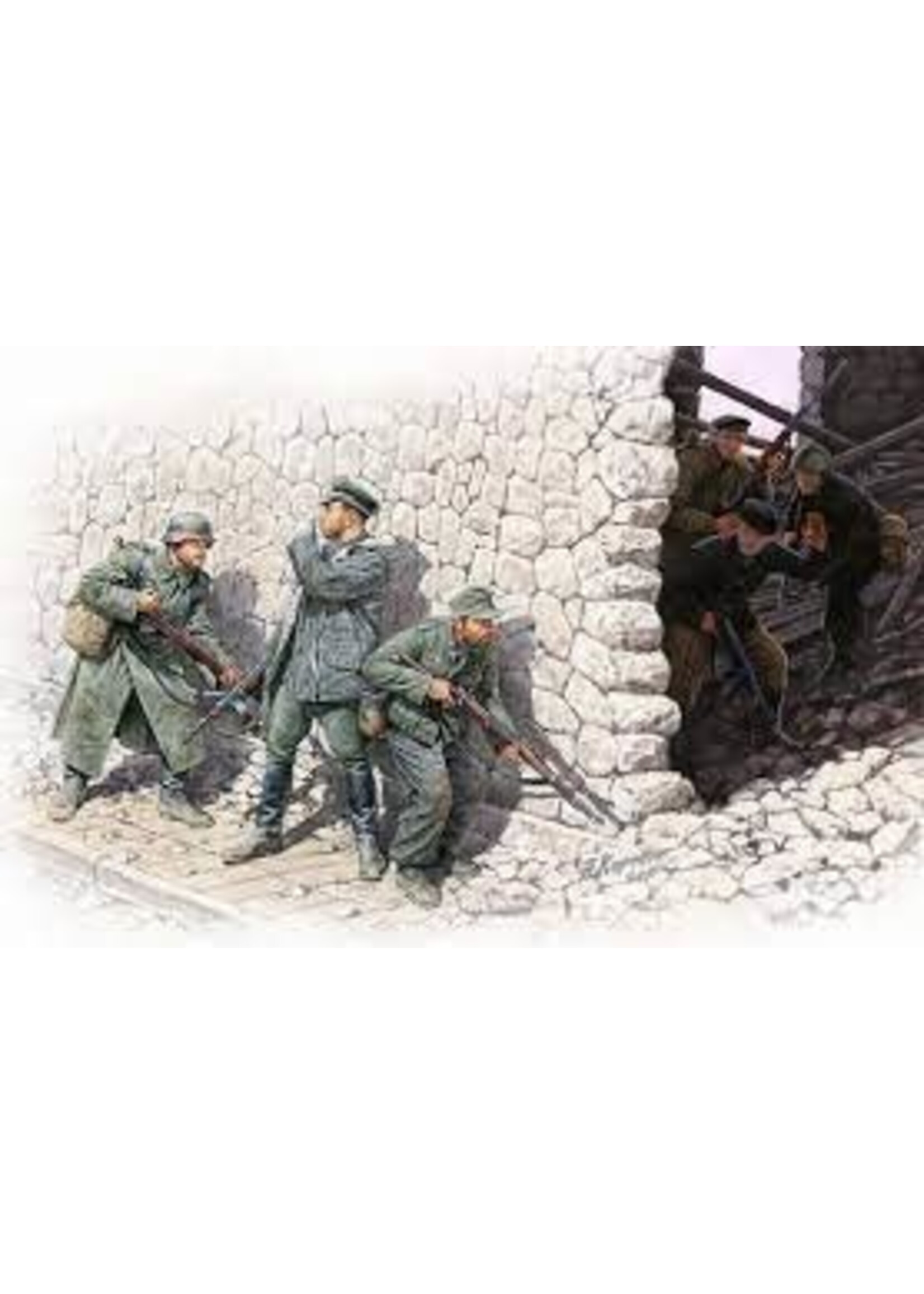 Master Box MSTBX3571 German Mountain Troops vs Soviet Marines, Spring 1943 (1/35)