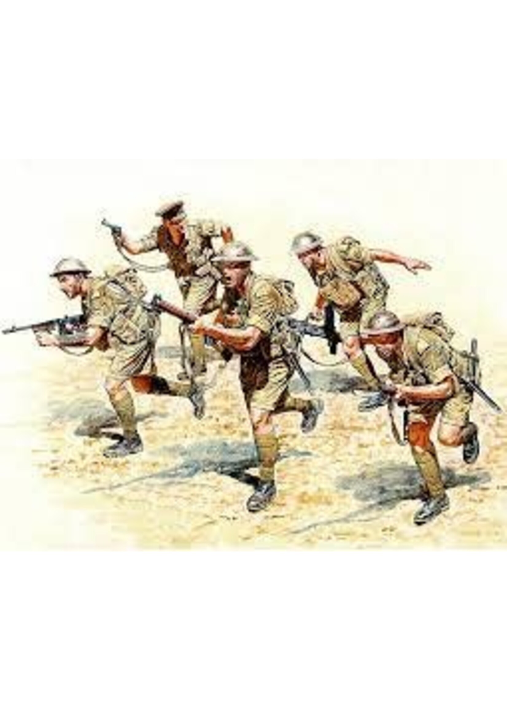 Master Box ***MSTBX3580 WWII British Infantry North Africa (1/35)
