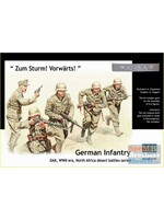 Master Box ***MSTBX3593 German Infantry DAK WWII North Africa (1/35)