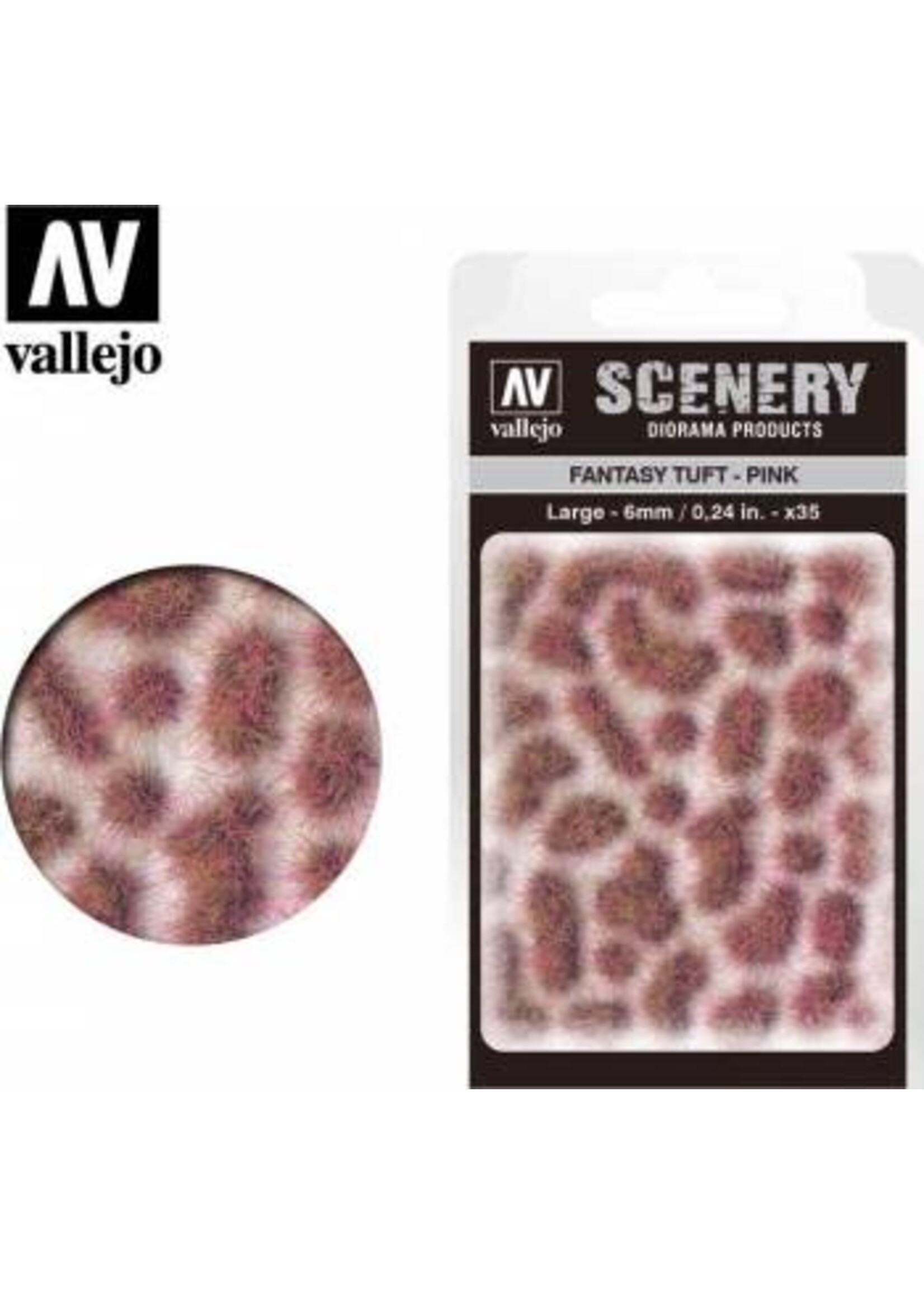 Vallejo VALSC433 Fantasy Tuft Pink