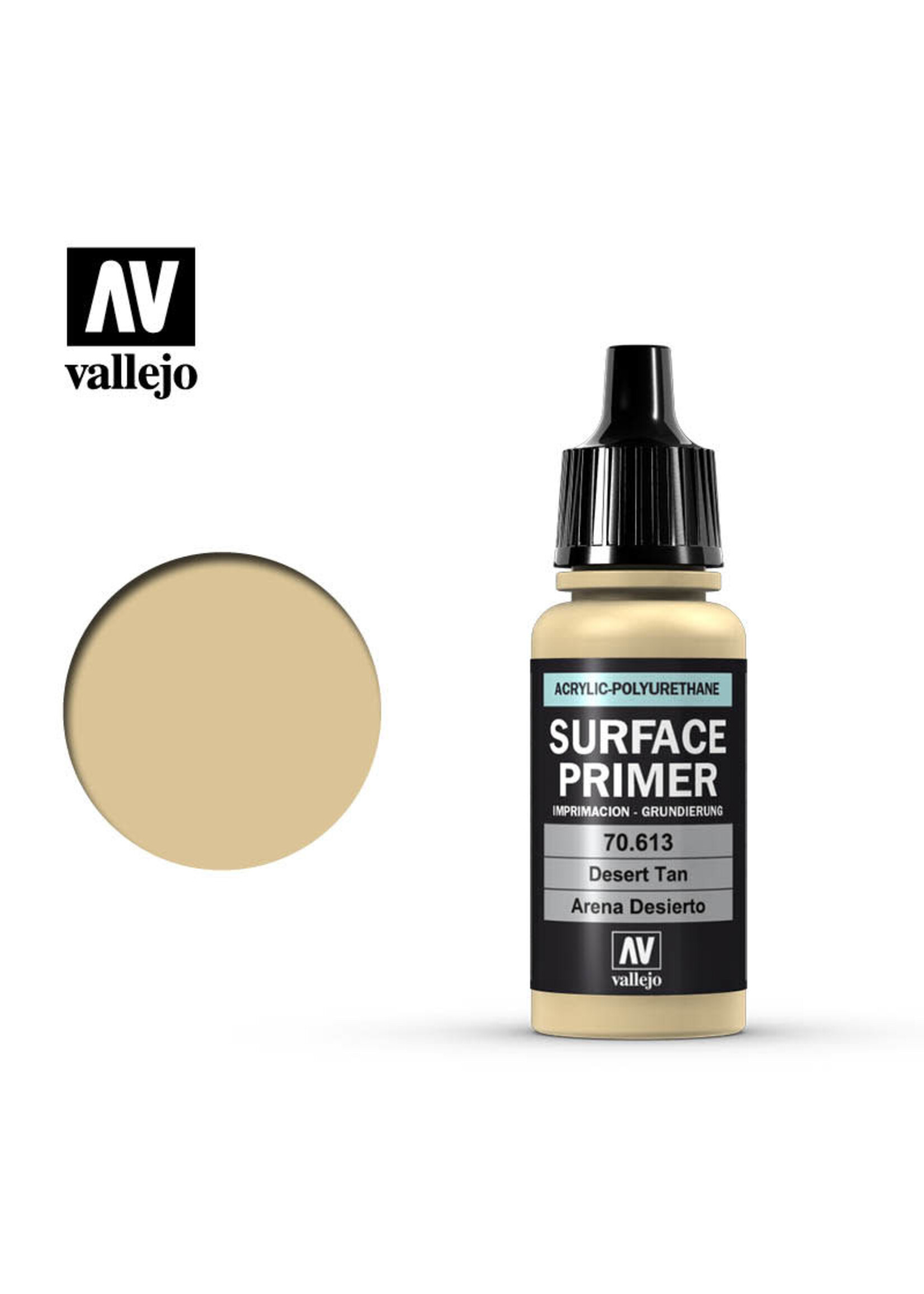 Vallejo VAL70613 Surface Primer Desert Tan (17ml)