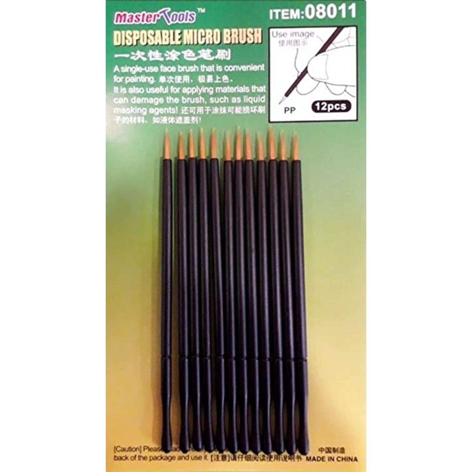 Master Tools MT08011 Disposable Micro Brush