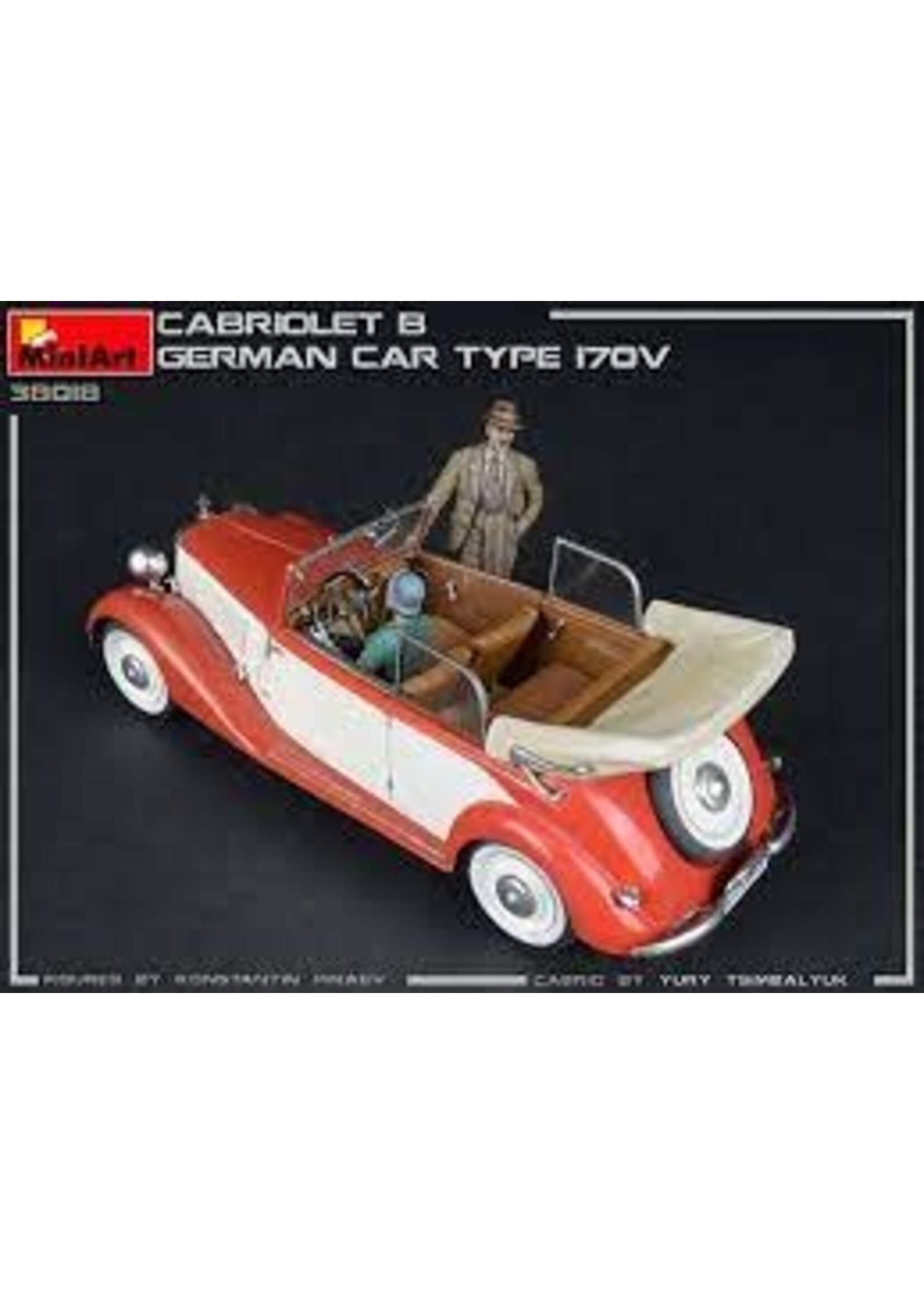MiniArt ***zMIART38018 Cabriolet B German Car (1/35)