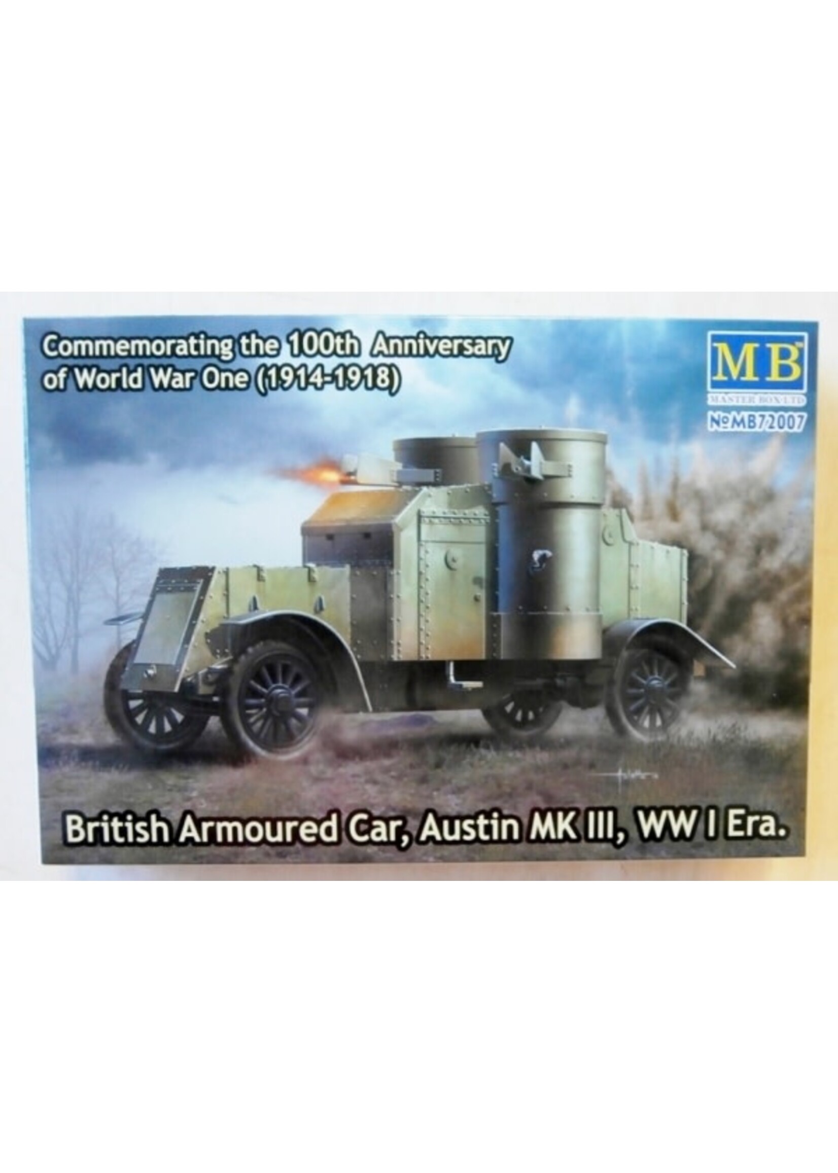 Master Box MSTBX72007 Austin MK.III Armoured Car (1/72)