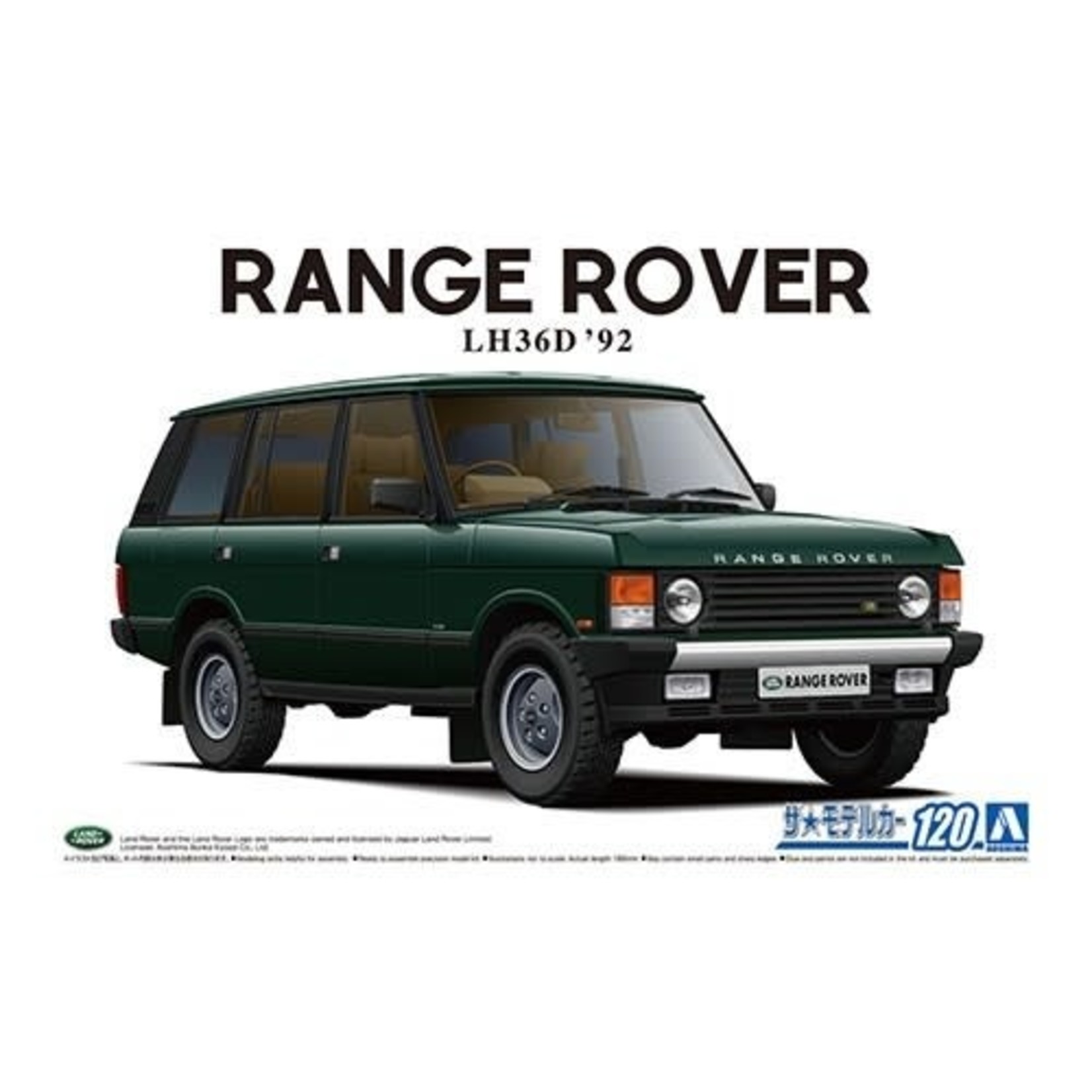 Aoshima AOS05796 Landrover LH36D Range Rover Classic (1/24)