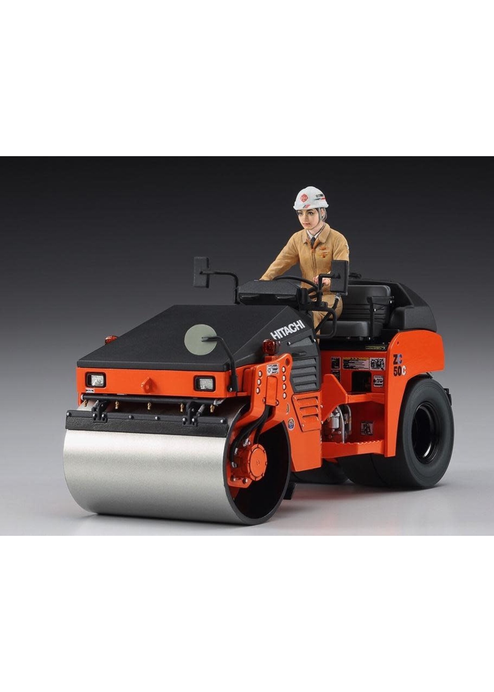 Hasegawa ***HSGWA66002 Hitachi Vibratory Combined Roller Zc50C-5 (1/35)