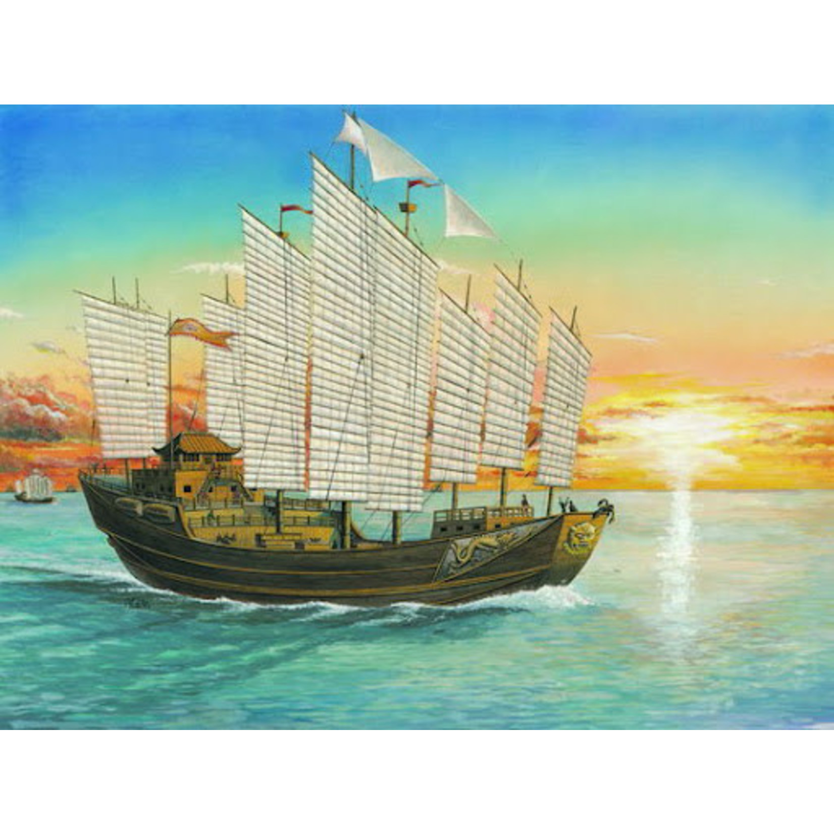 Trumpeter TRU01202 Chengho Sailing Ship (1/72)