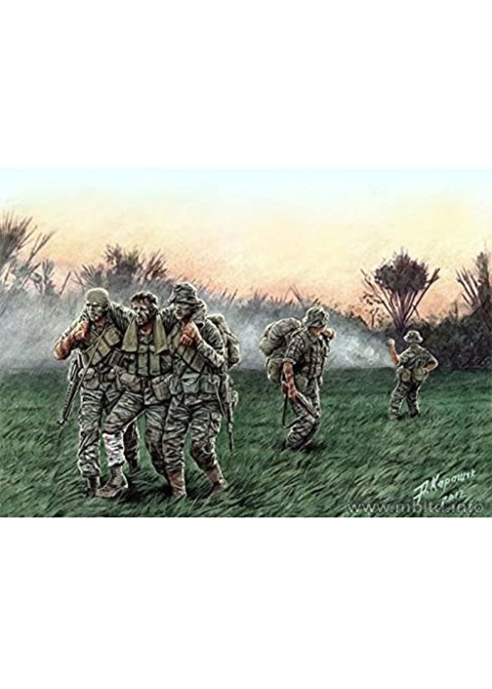Master Box ***MSTBX35107 Head for the Huey Vietnam War Series (1/35)