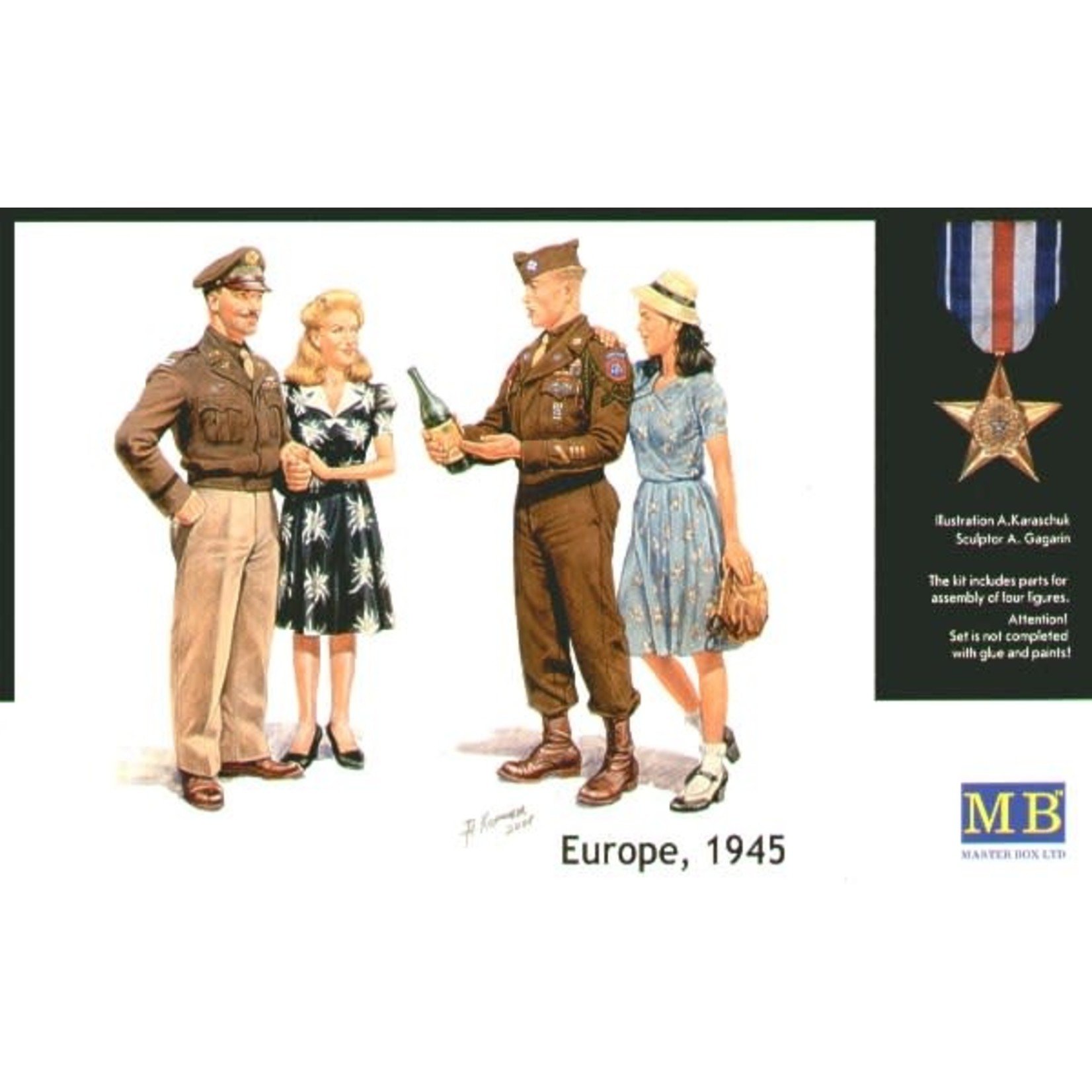 Master Box MSTBX3514 Europe 1945 (1/35)