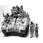 Master Box MSTBX35164 US 101st Paratroopers & British Tankman (1/35)