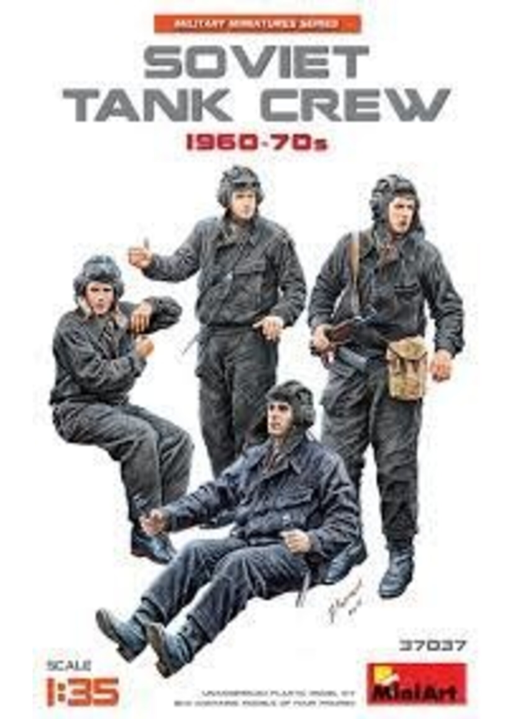 MiniArt ***zMIART37037 Soviet Tank Crew 1960-70 (1/35)
