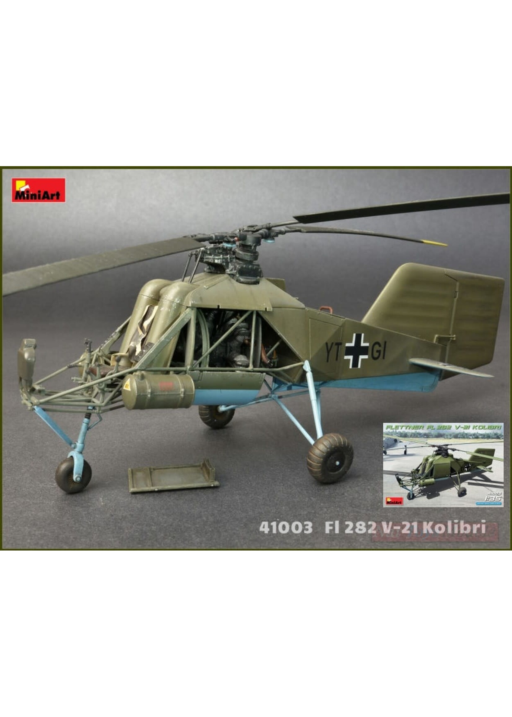 MiniArt ***zMIART41003 Flettner FL 282 V-21 Kolibri (1/35)