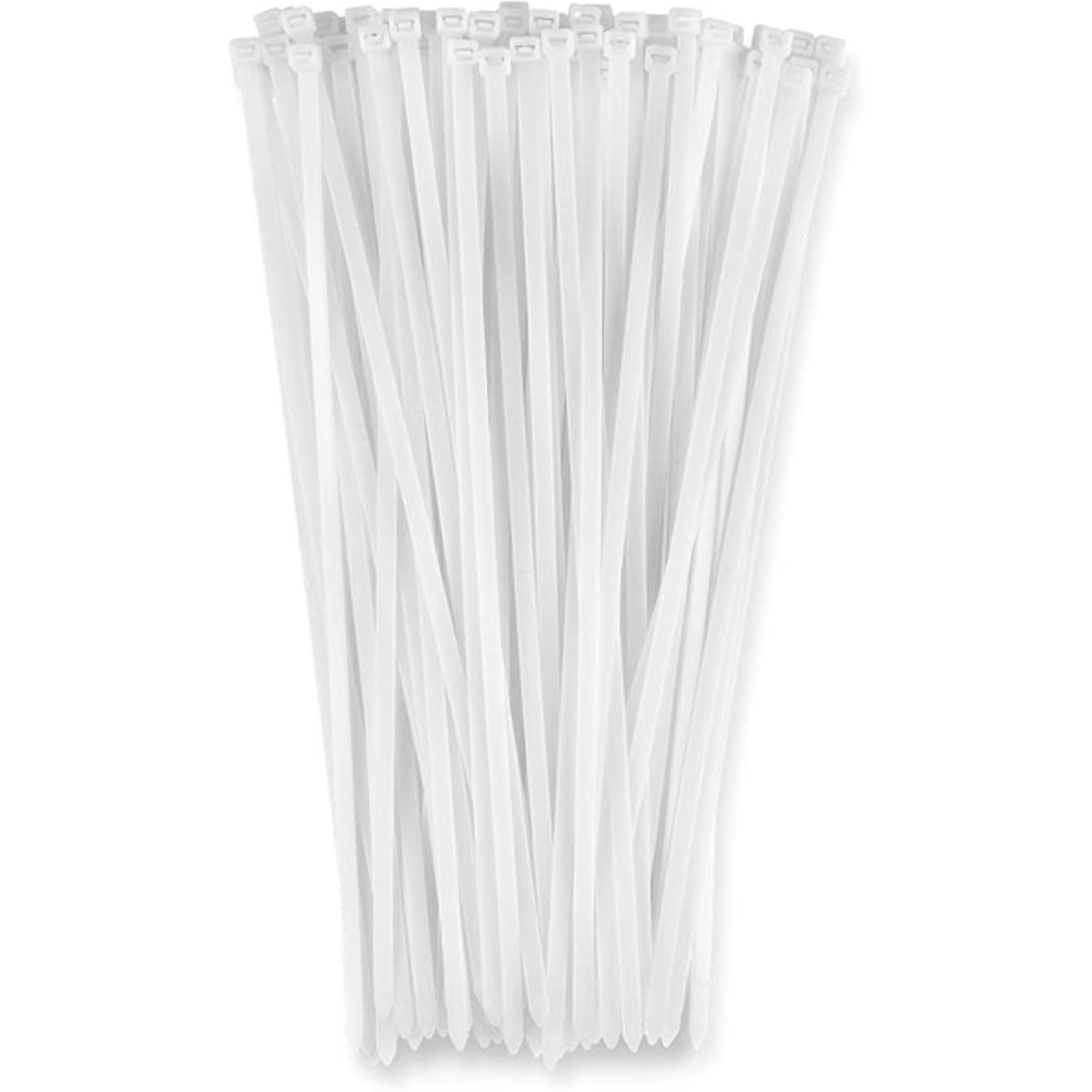 20cm White Zip Tie (100pk)