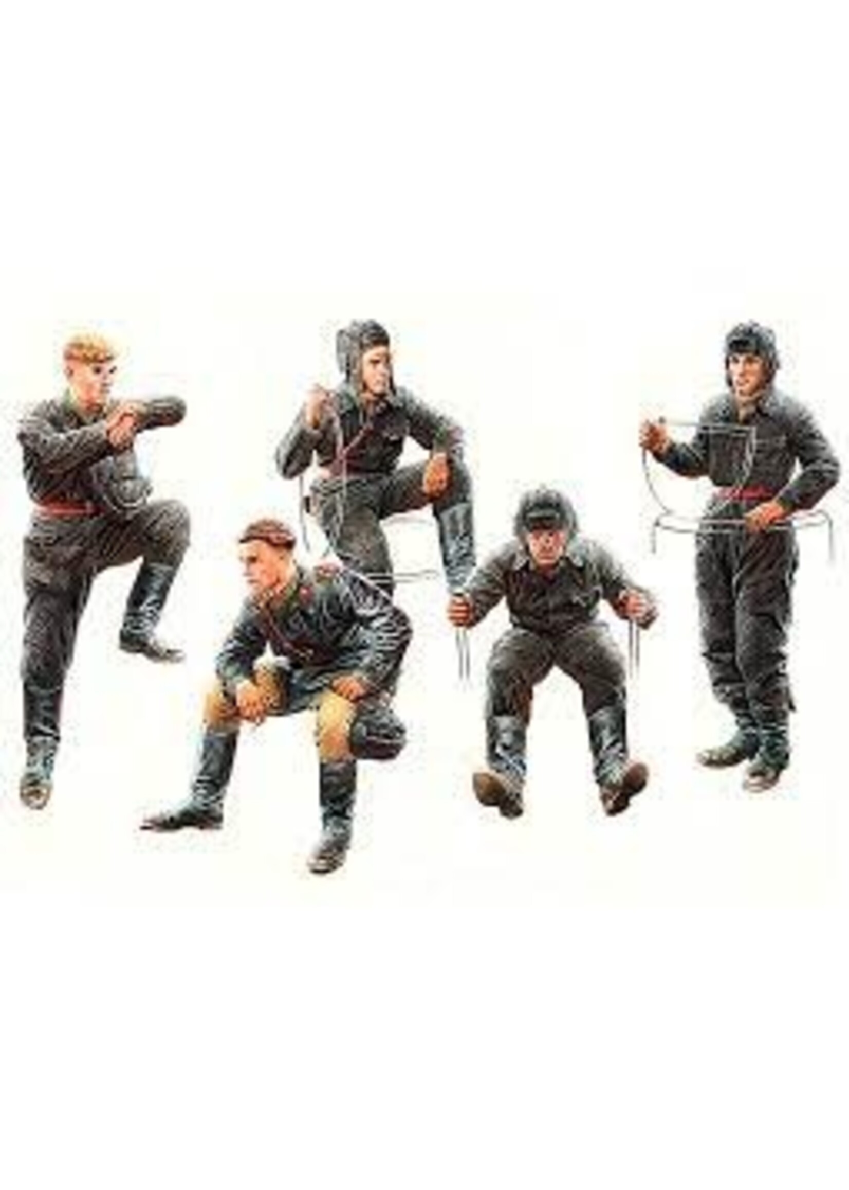 Master Box ***zMSTBX3532 Russian Tank Crew Kursk 1943 (1/35)