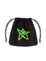 Q-Workshop Dice Bag 103 Elder Sign Black/Green