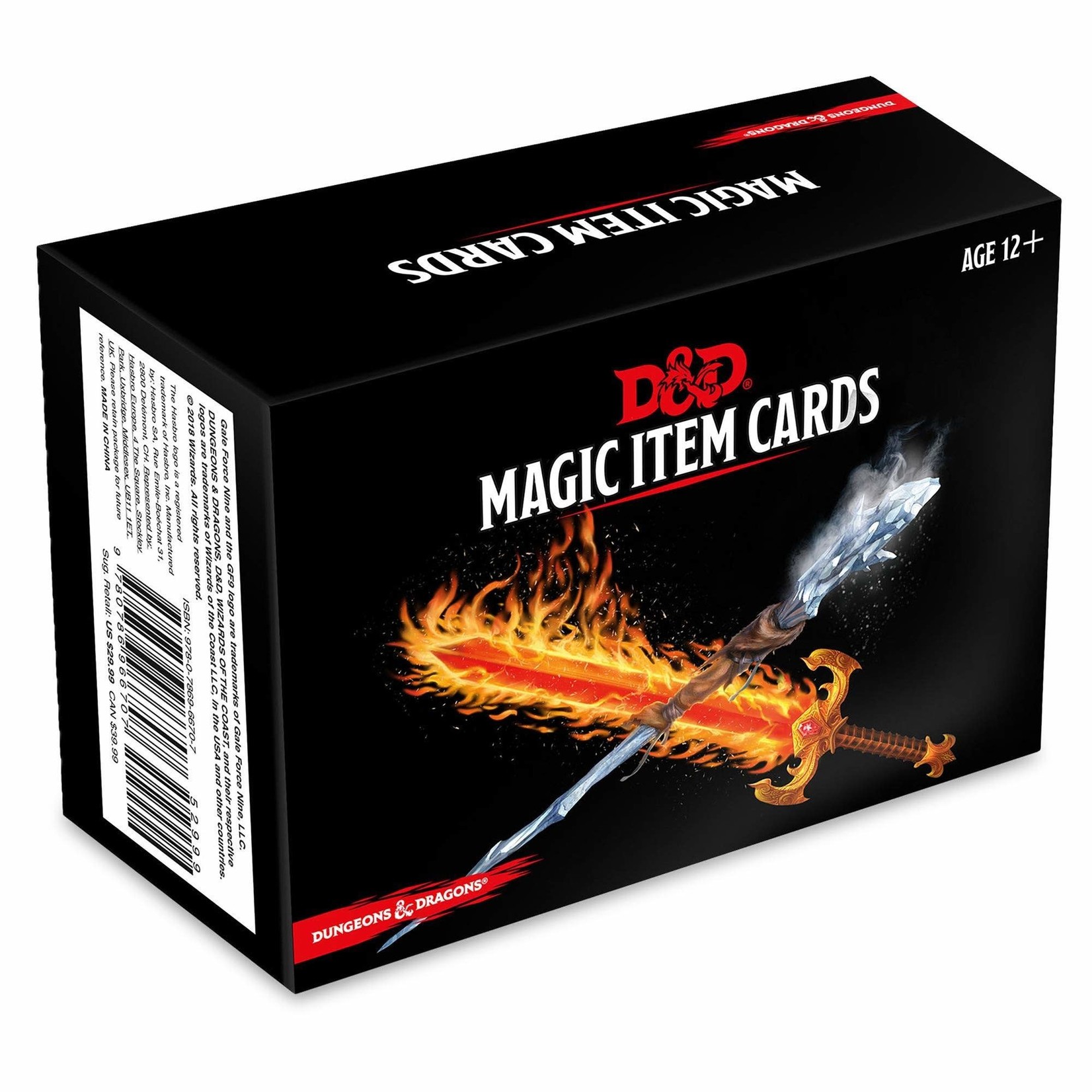 Gale Force 9 DND5E Spellbook Cards Magic Item