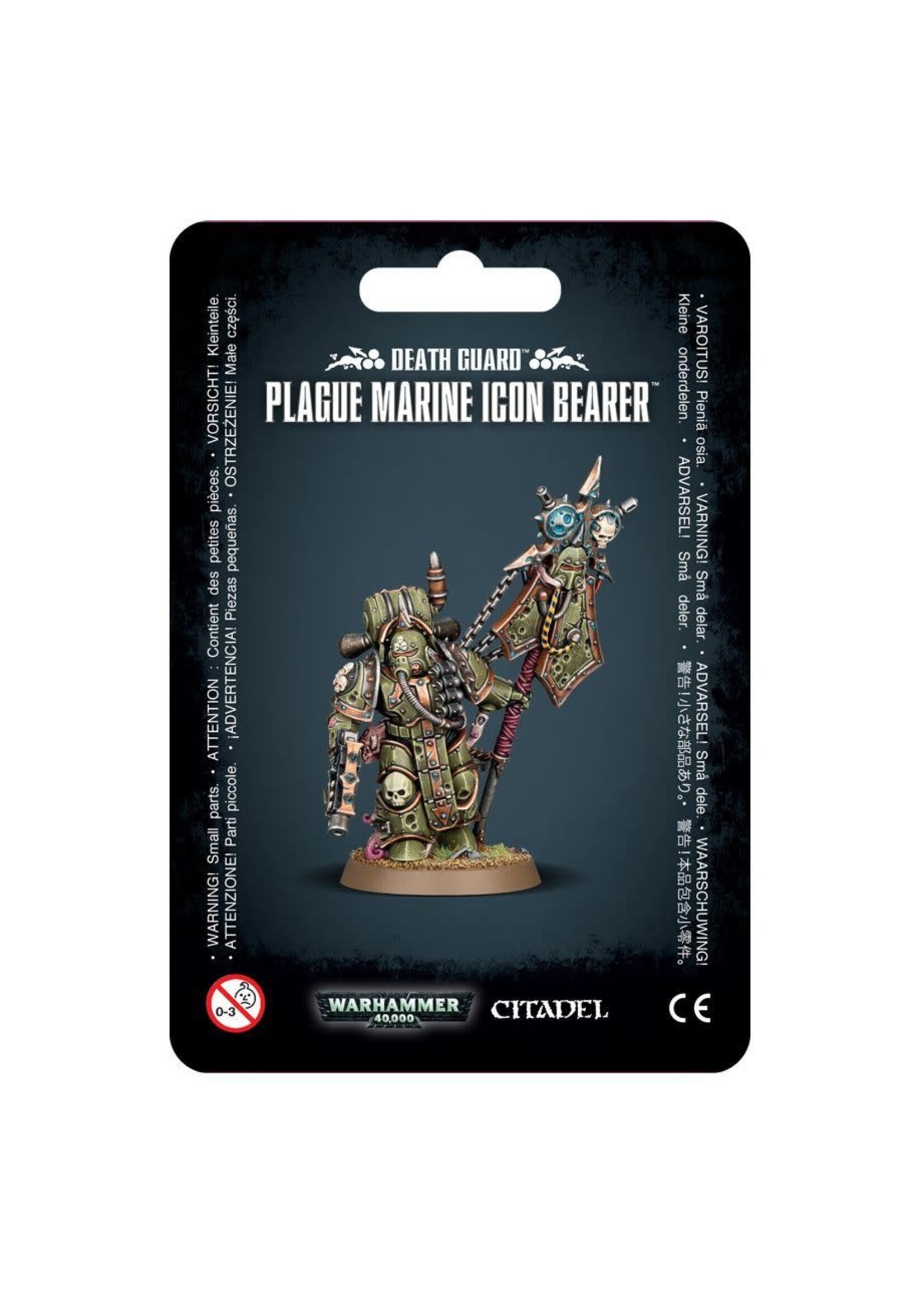 WH40K Death Guard Plague Marine Icon Bearers