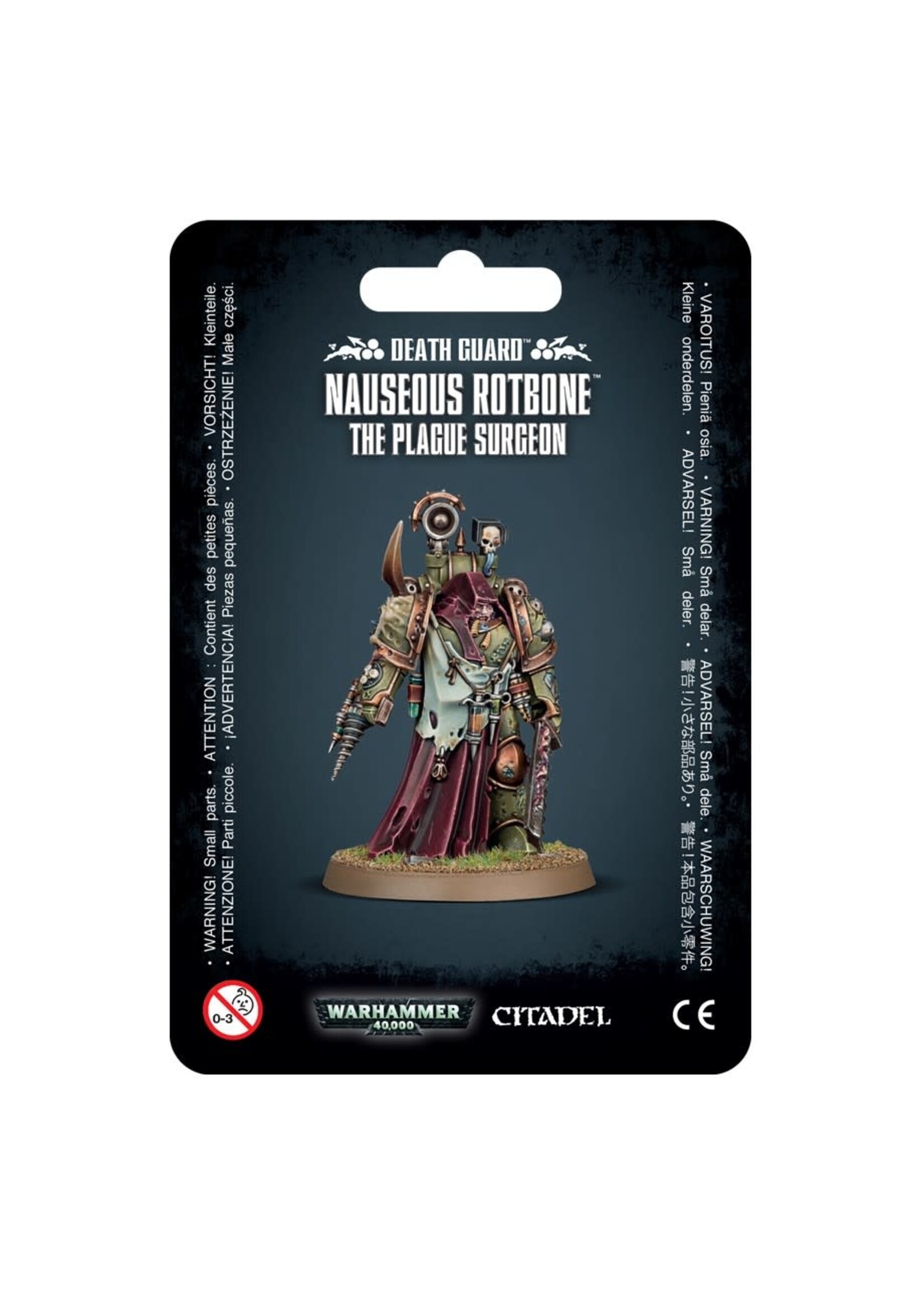WH40K Death Guard Nauseous Rotbone