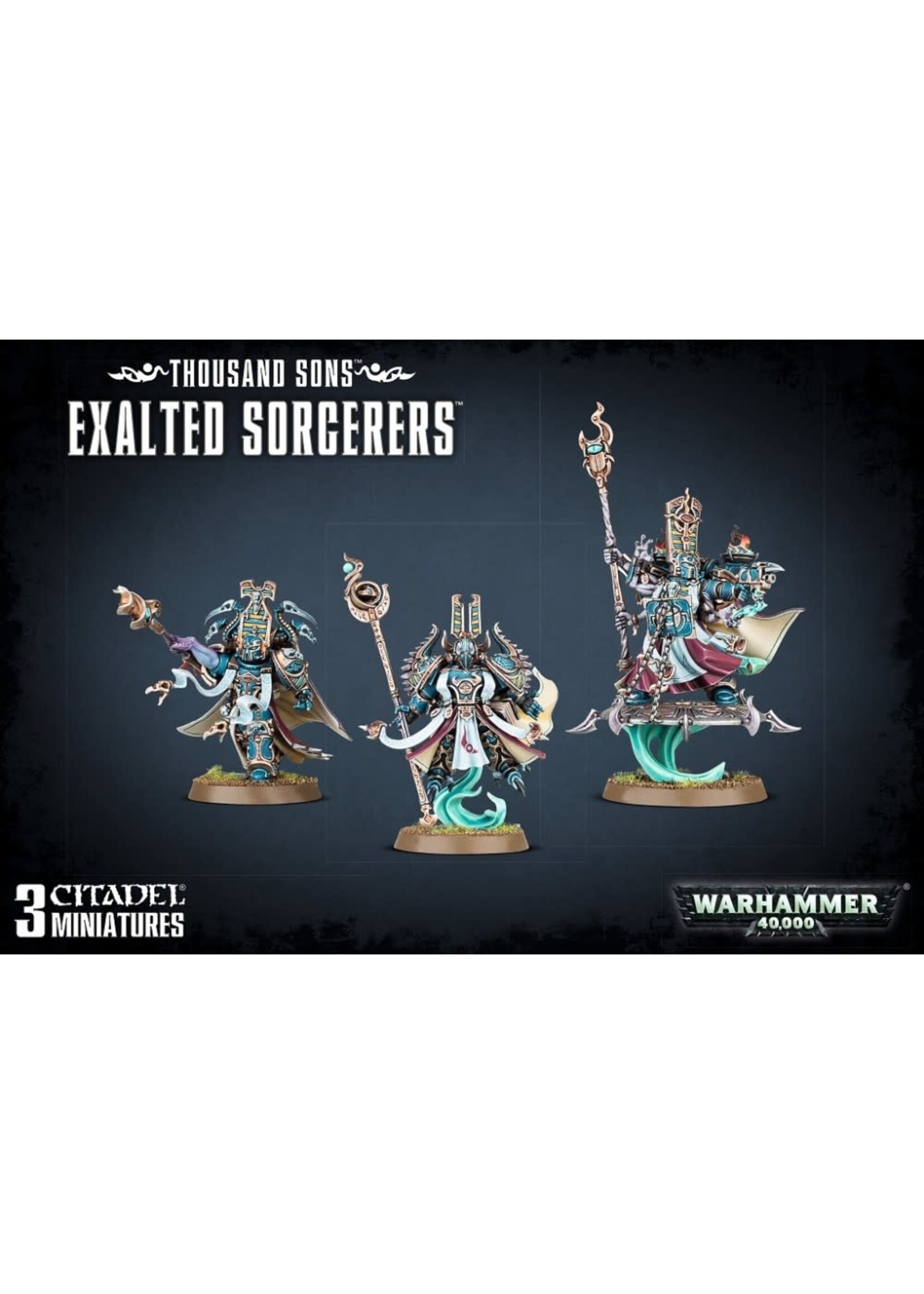 WH40K Thousand Sons Exalted Sorcerers