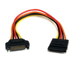 Startech 8 inch 15 pin SATA Power Extension Cable