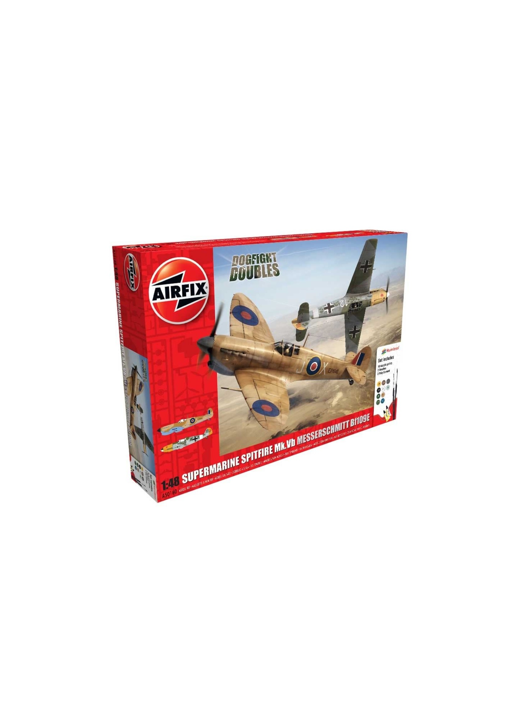 Airfix ***AIR50160 Spitfire MK.Vb vs Bf109E Starter Gift Set (1/72)