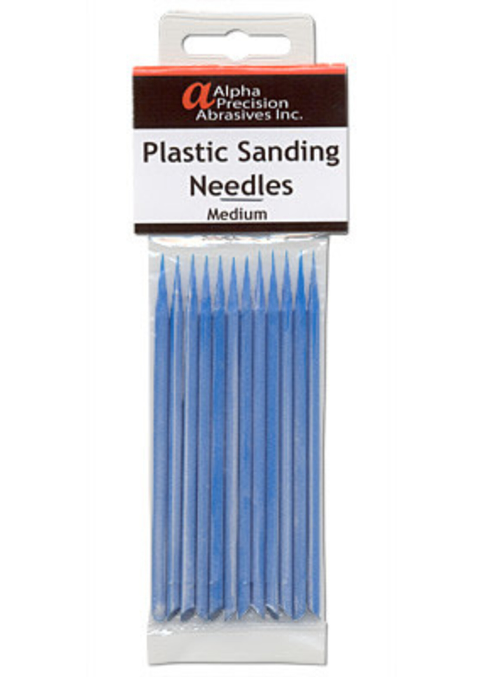 Alpha Precision Abrasives ALP402 Medium Sanding Needles 240 Grit (8pc)