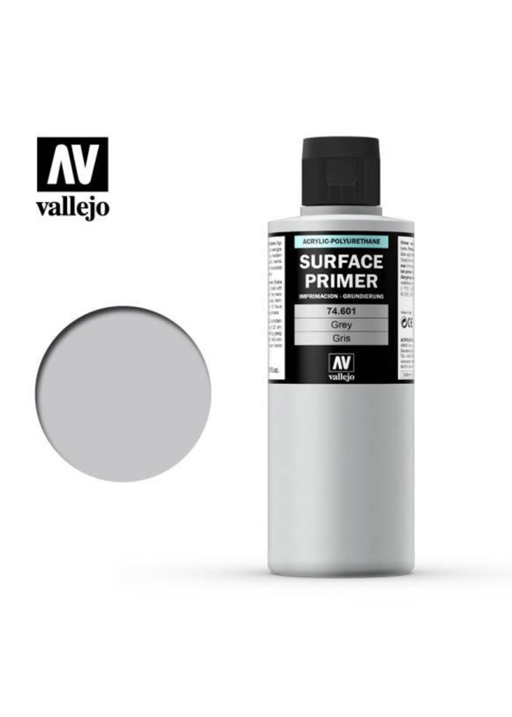 Vallejo VAL74601 Primer Grey (200ml)
