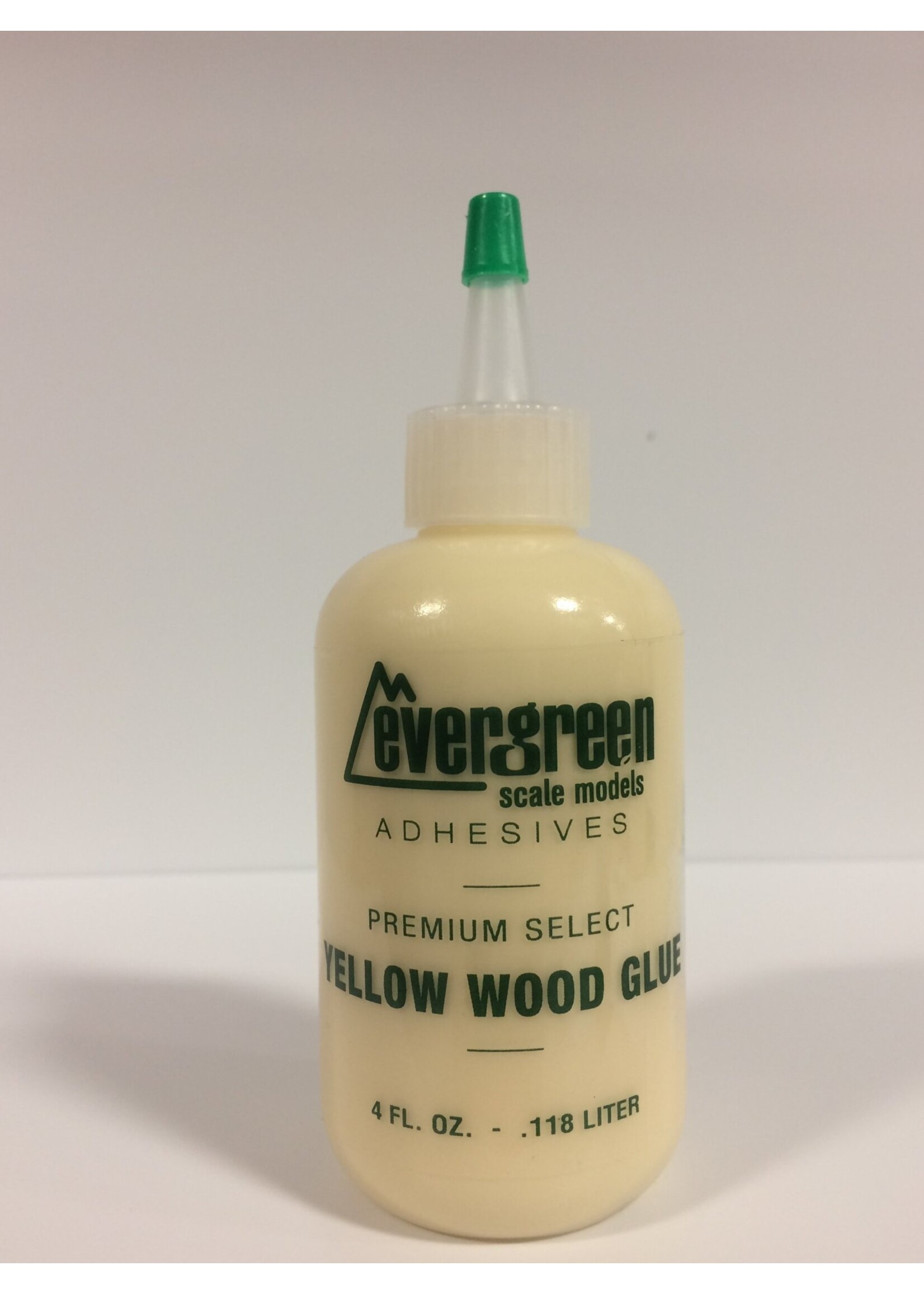 Evergreen Scale Models Evergreen Yellow Wood Glue (4oz)