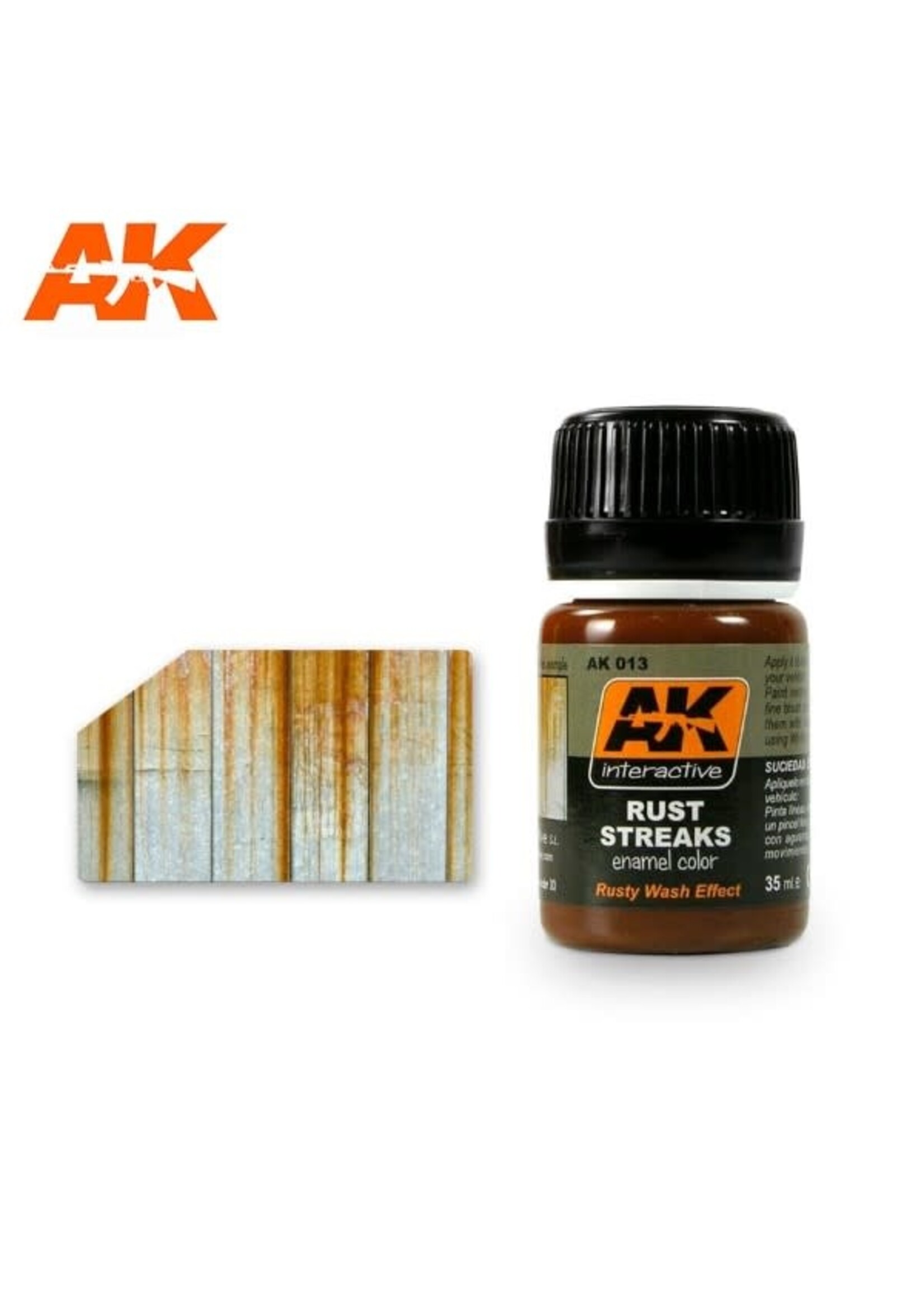 AK Interactive AK-013 Rust Streaks