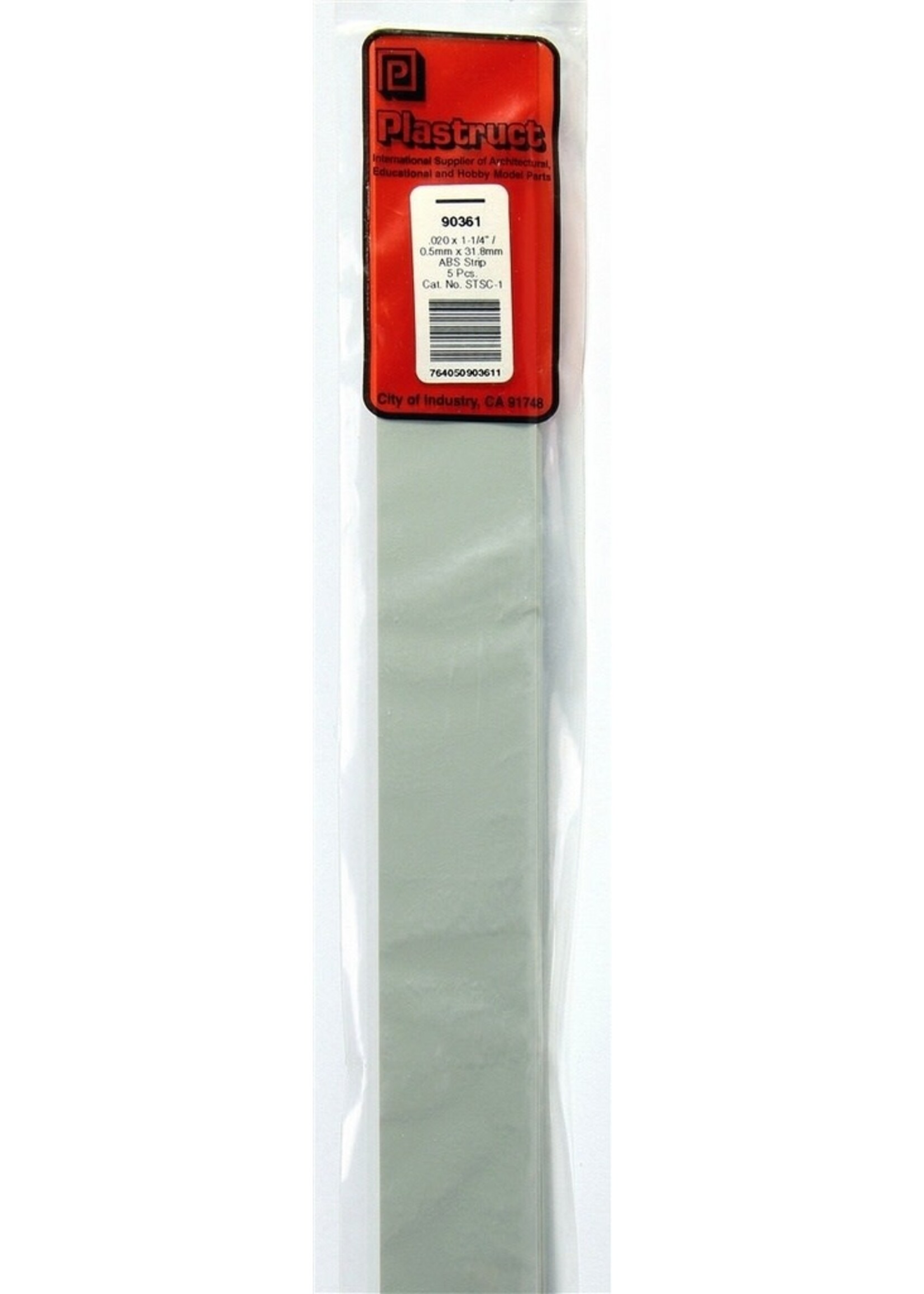 Plastruct PLA90361 Styrene ABS