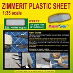 Master Tools MT09972 Zimmerit Plastic Sheet A4 Size