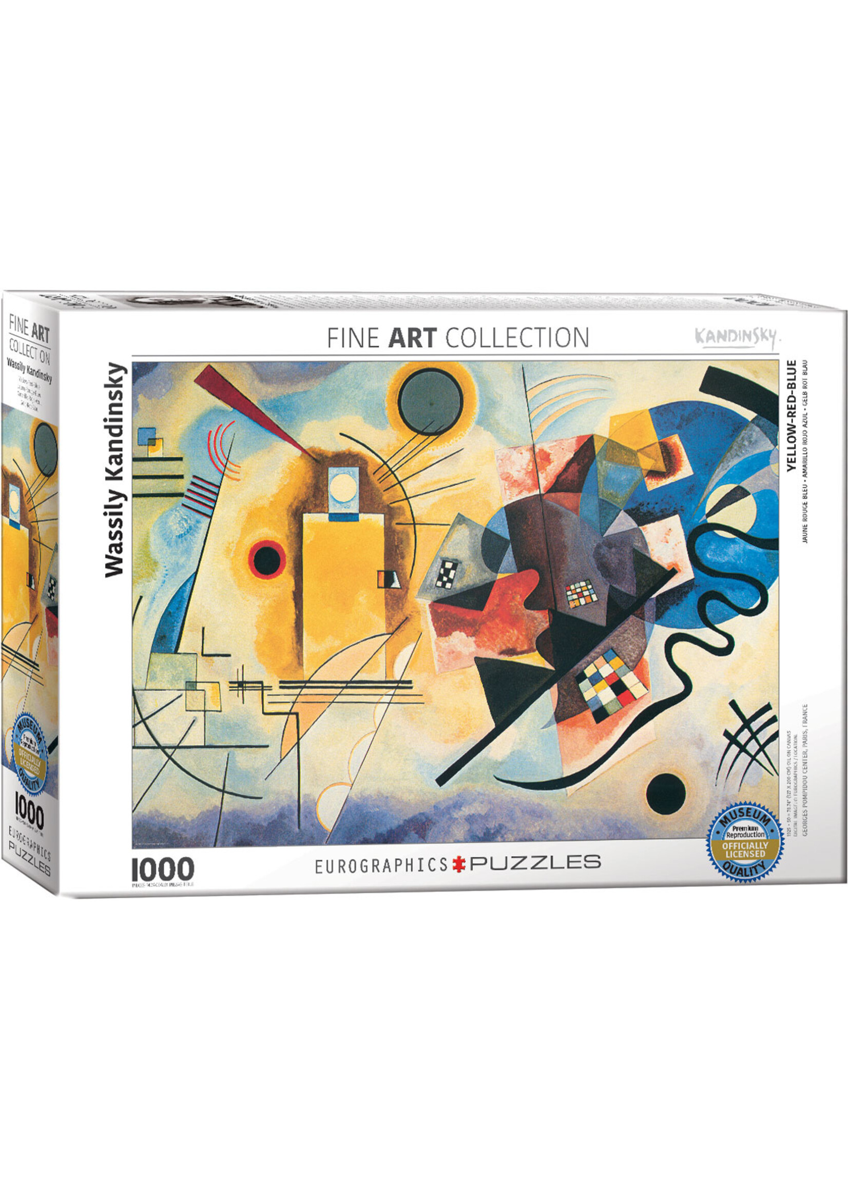 Eurographics EUR3271: Yellow Red Blue (Puzzle1000)