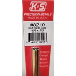 K&S Metals KSE8210 Brass Tube