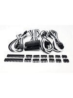 Micro Connector Premium Sleeved PSU Cable Extension Kit (Black)