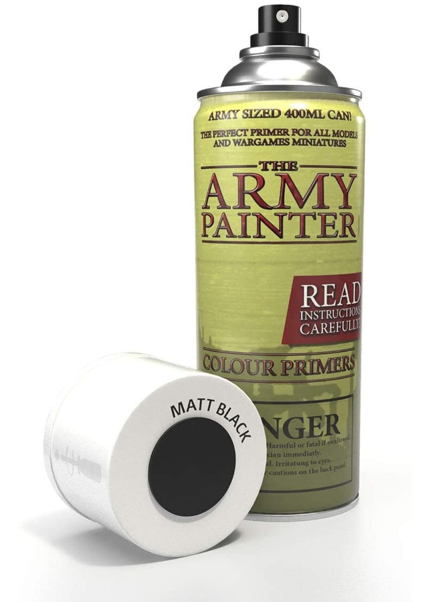 Army Painter AP3001 Colour Primer Matt Black Spray (400ml)