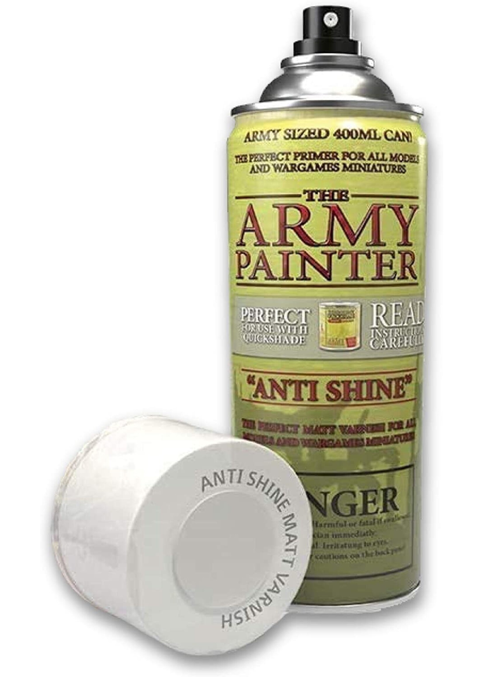 Army Painter AP3003 Colour Primer Anti-Shine Matt Varnish Spray (400ml)