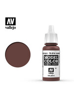Vallejo 163VAL70814 Model Color Burnt Cadium Red (17ml)