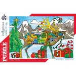 Canadian Art Prints CAP2118 Holiday Reindeer (Puzzle