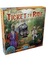 Ticket to Ride Map 3 Heart of Africa
