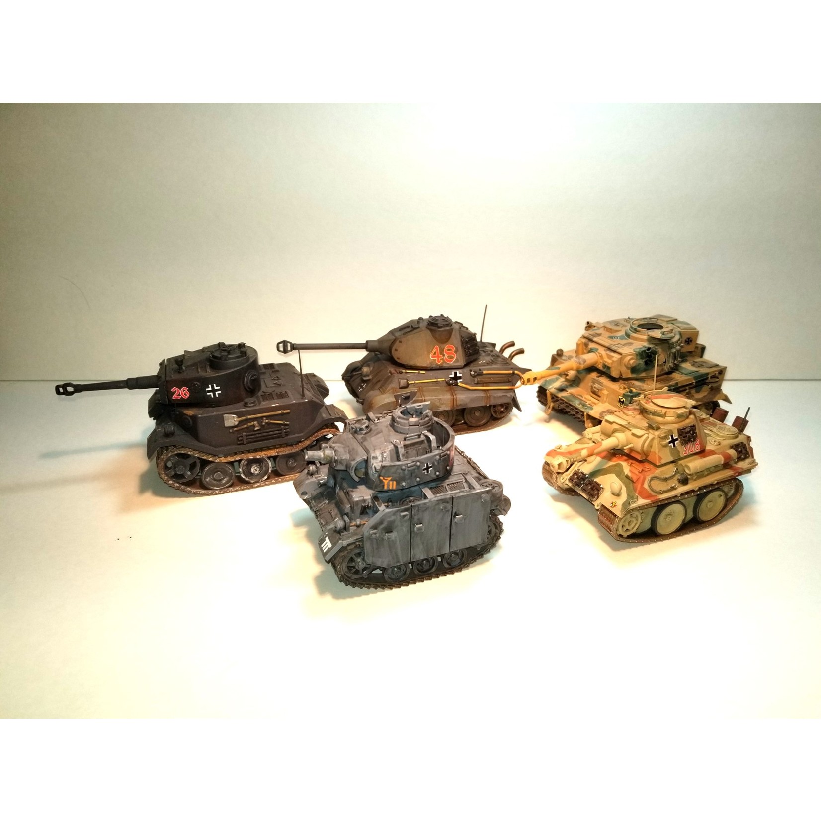 German Toon Tanks (Meng Models)  -  Bruce Elliott