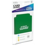 Ultimate Guard Card Dividers 010357 Green (10pc)