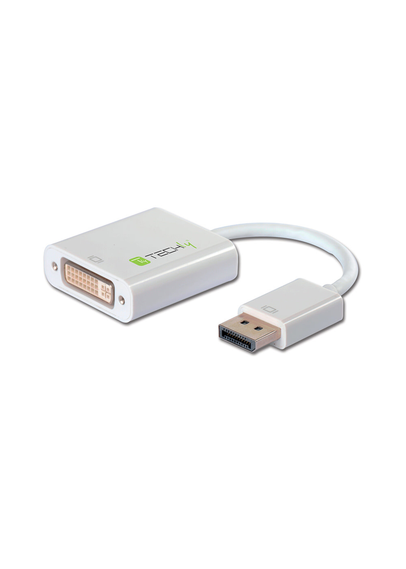 Techly ***DisplayPort 1.2 to DVI Adapter M/F 15cm