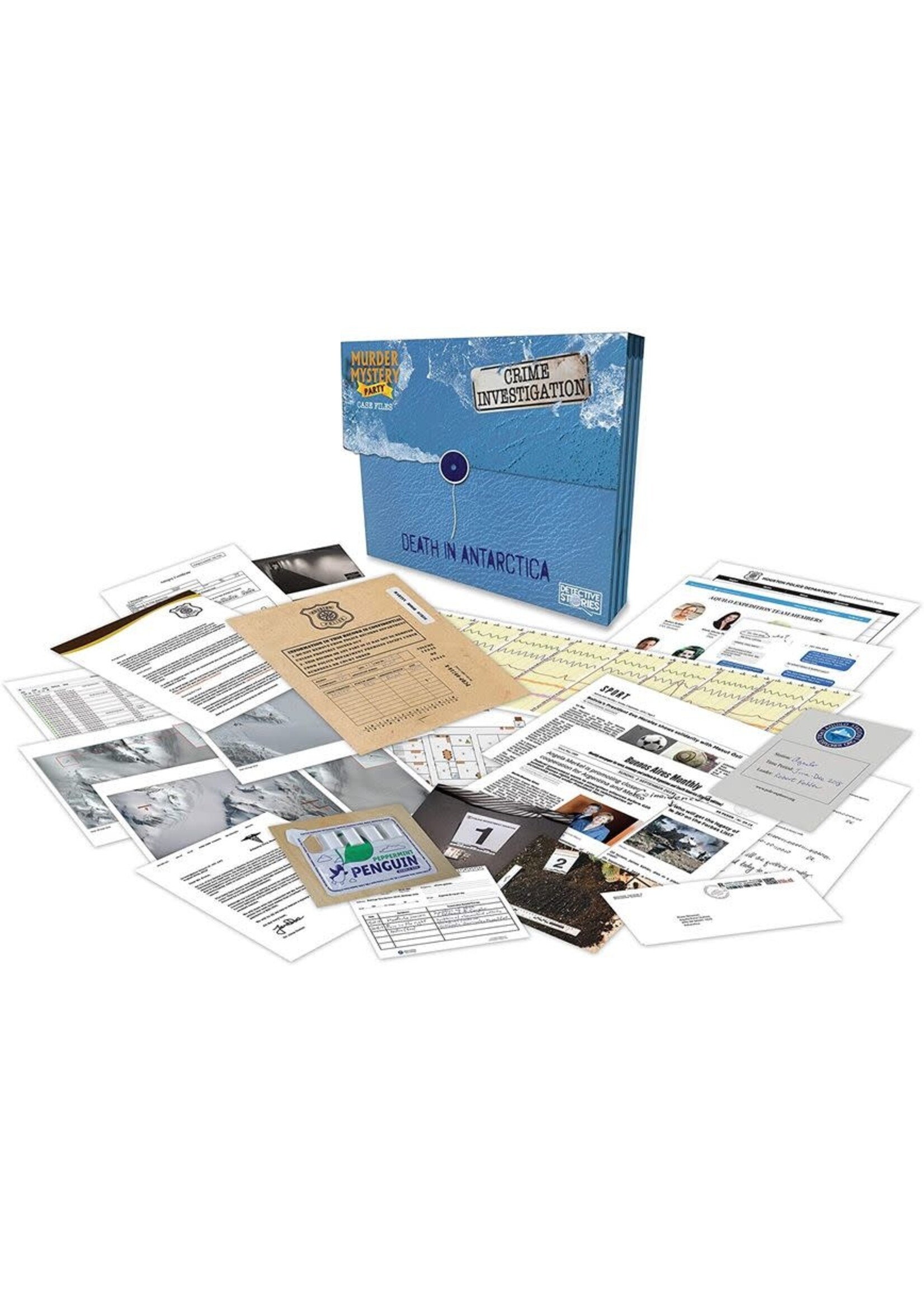 Murder Mystery Case Files Death in Antartica