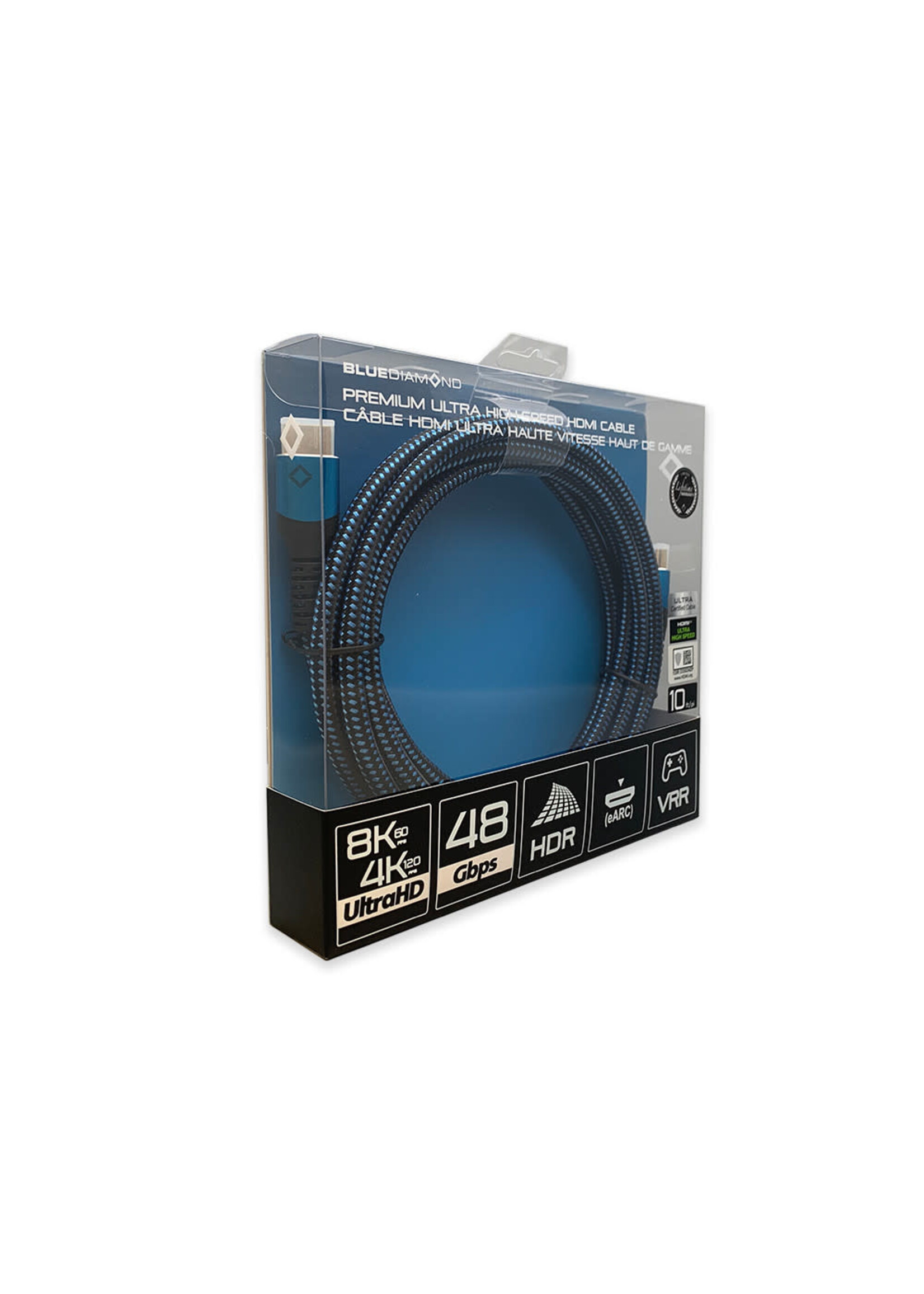 Blue Diamond Blue Diamond Premium HDMI 8K Cable w/Ethernet 10 ft