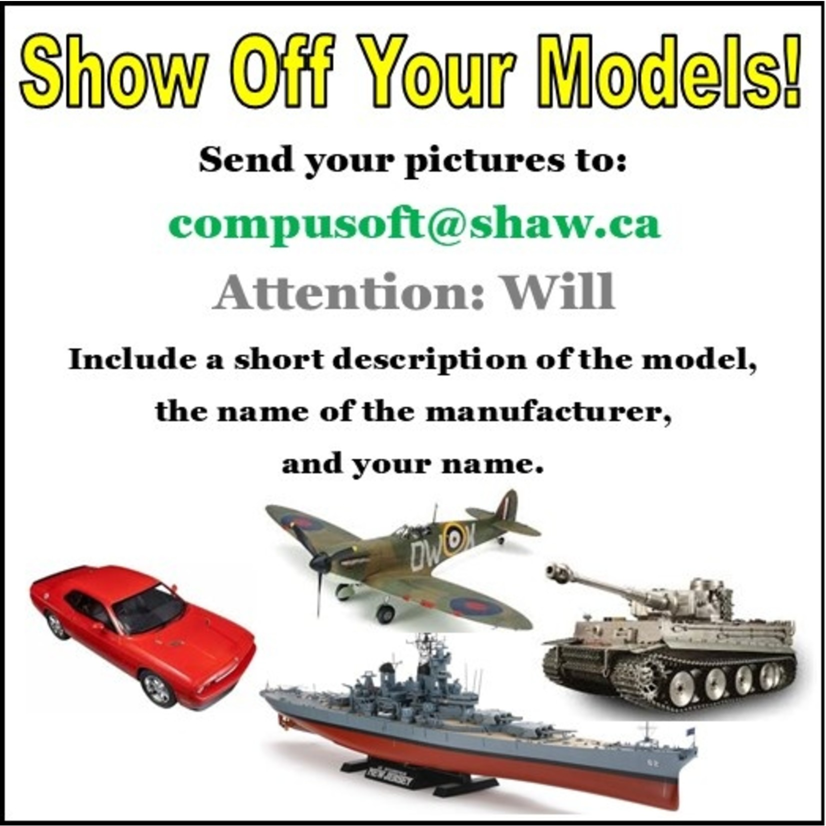 Show off your models