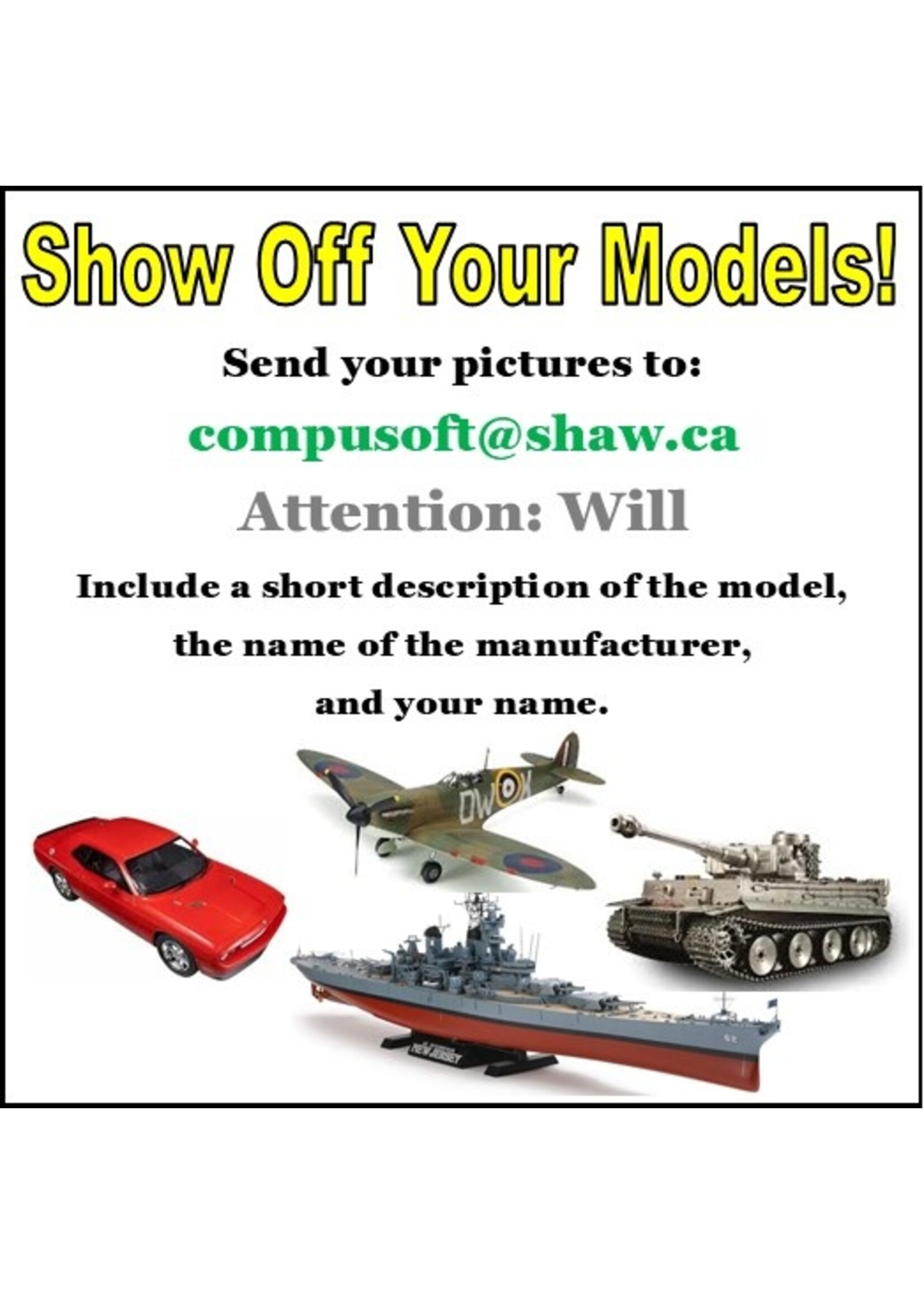 Show Off Your Models