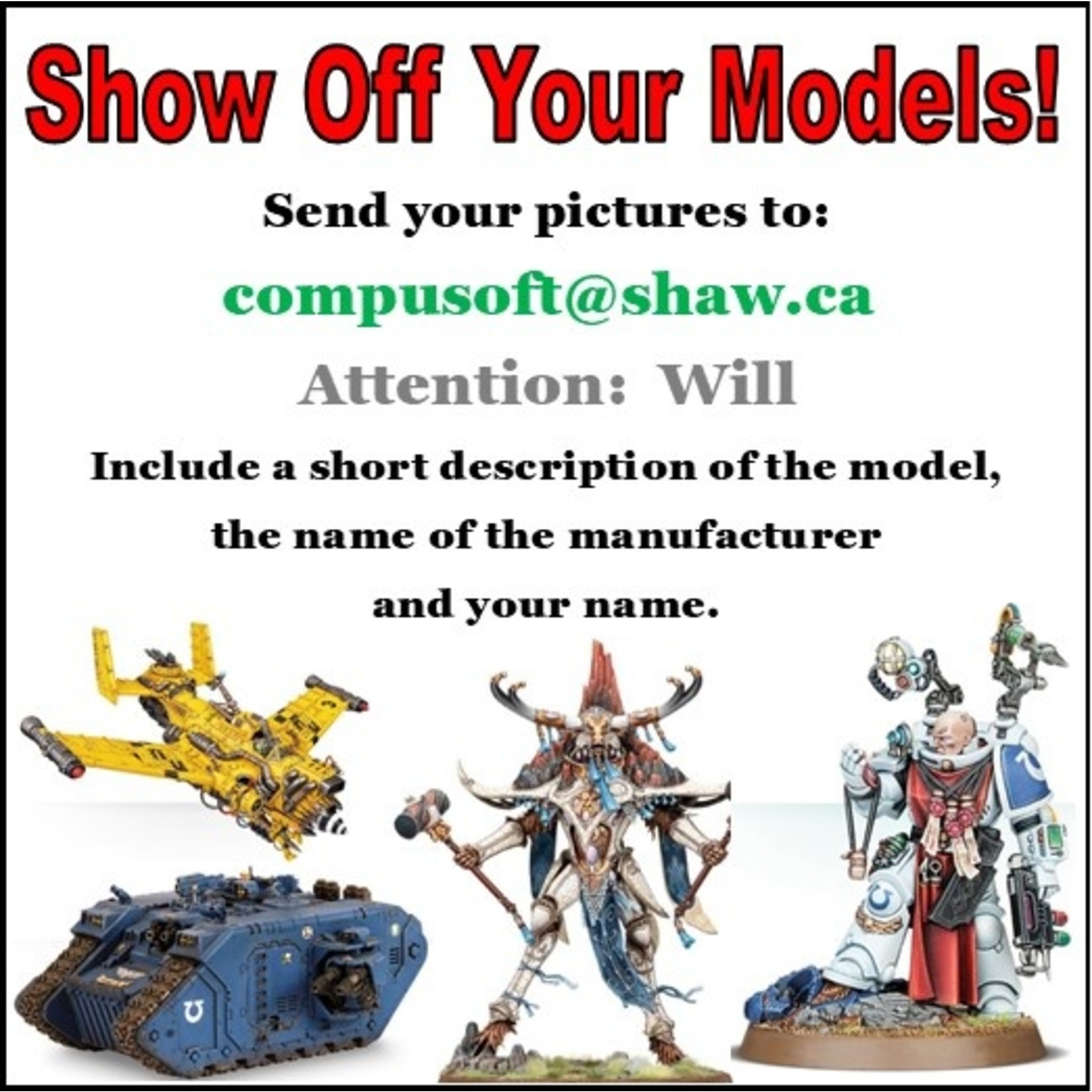 Show Off Your Models