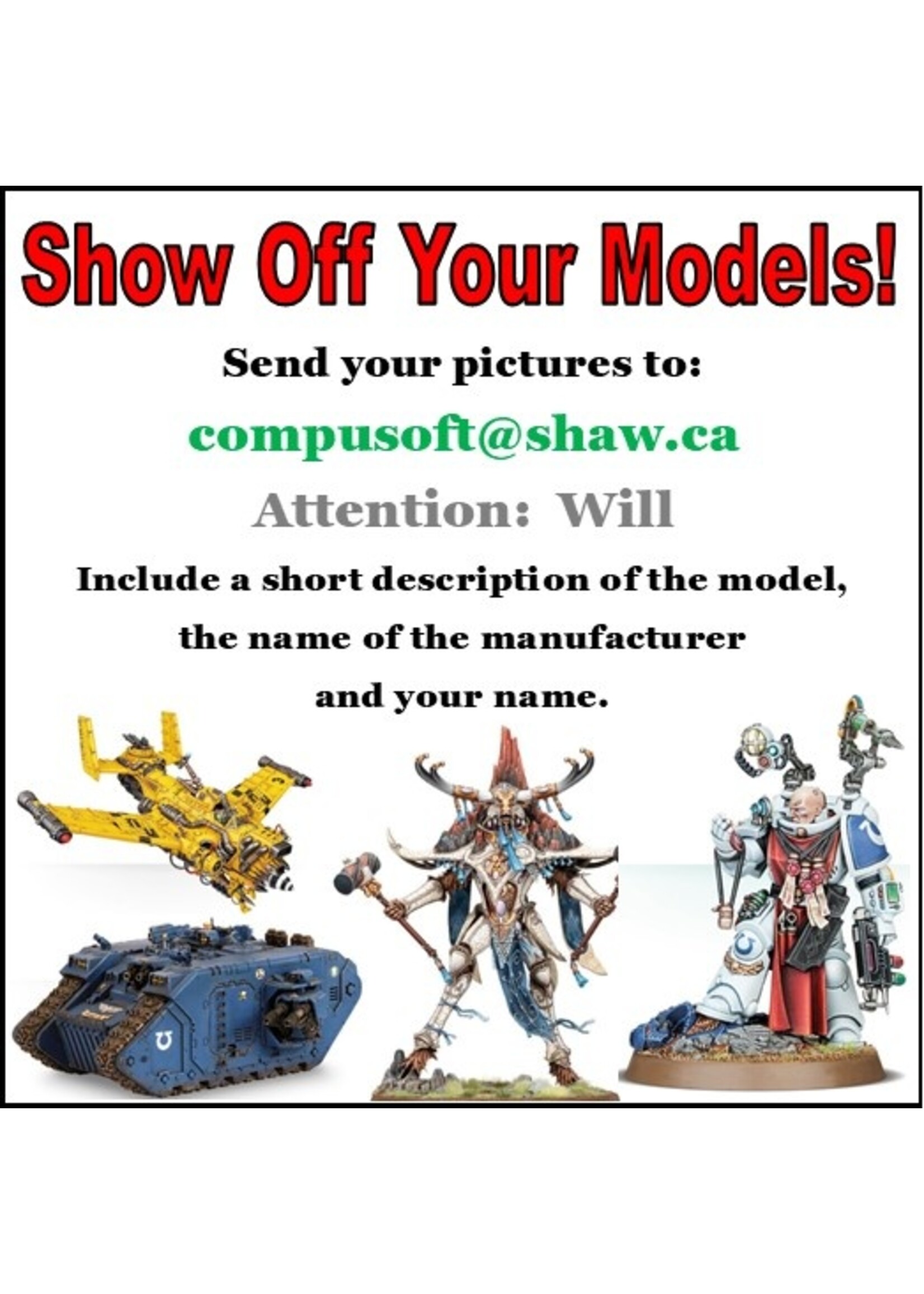 Show Off Your Models