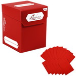 Quiver Time Deck Box Quiver Time Red & 100 Sleeves