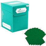 Quiver Time Deck Box Quiver Time Green & 100 Sleeves